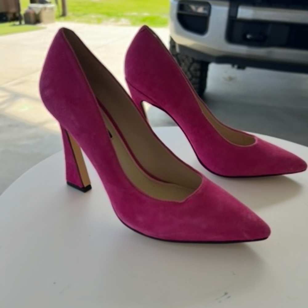 Hot Pink Nine West Heels